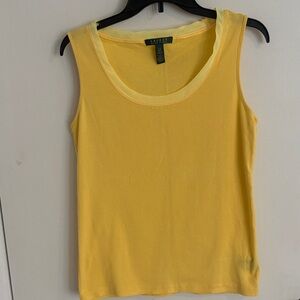 Ralph Lauren Sunny Yellow Tank Top